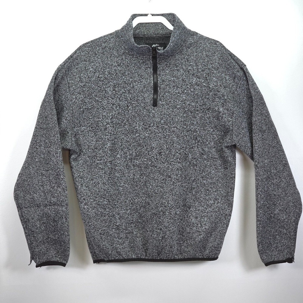 Jackson Hole Outerwear 1/4 Zip Space Dye Pullover Men's Large Outdoor Activewear